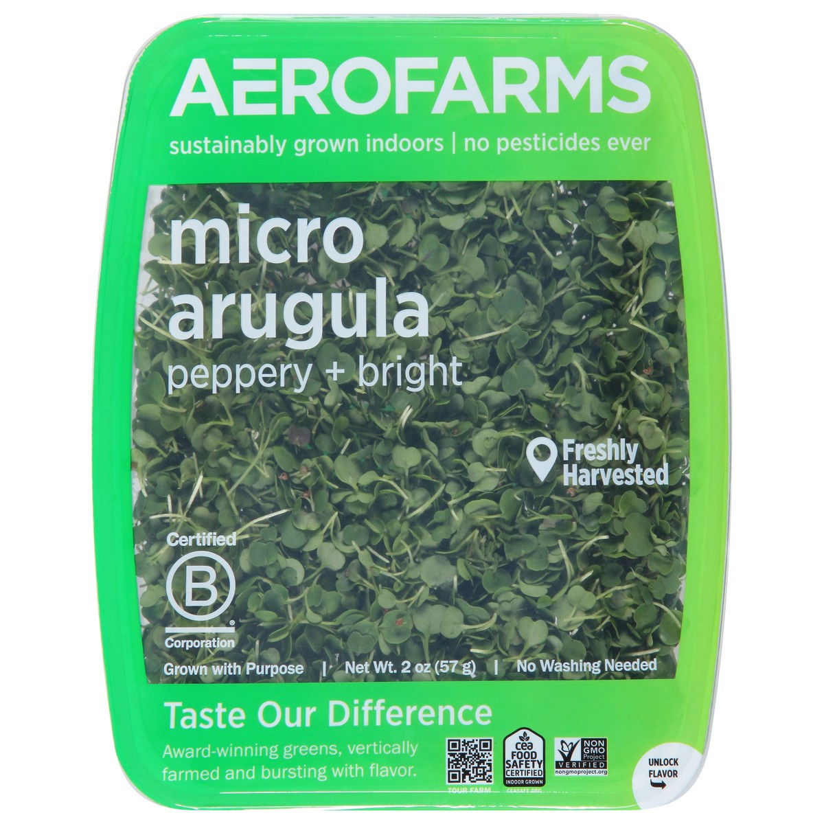 slide 9 of 12, AeroFarms Micro Arugula 2 oz, 1 ct