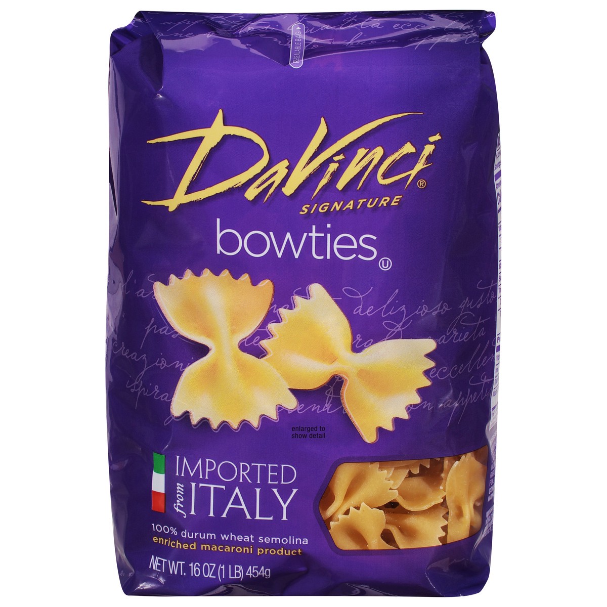 slide 1 of 9, Davinci Bowtie Pasta, 16 oz