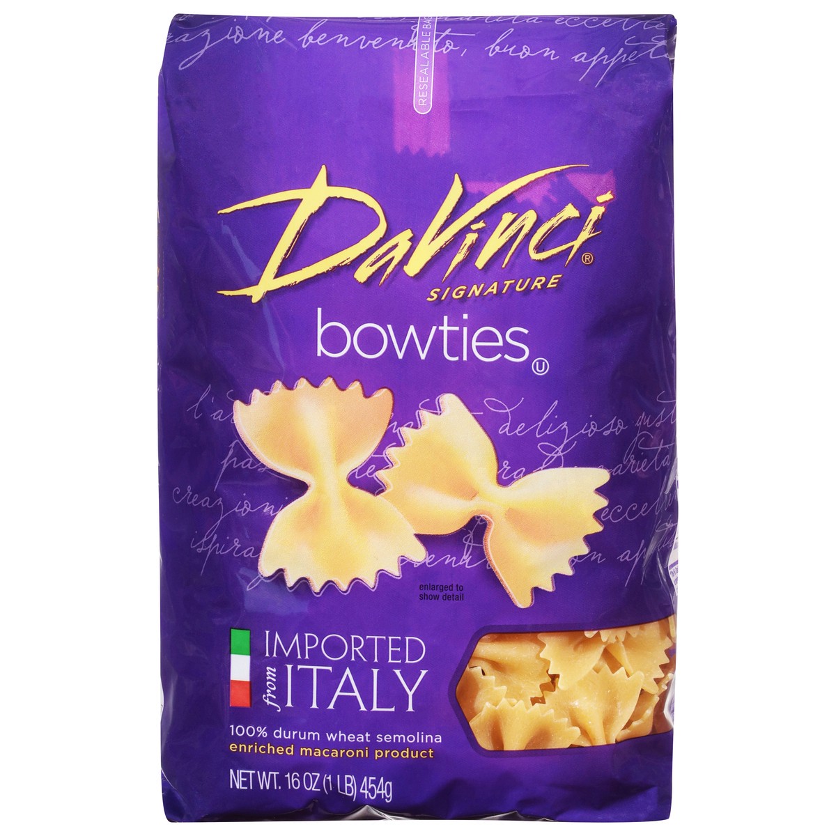 slide 1 of 9, Davinci Bowtie Pasta, 16 oz
