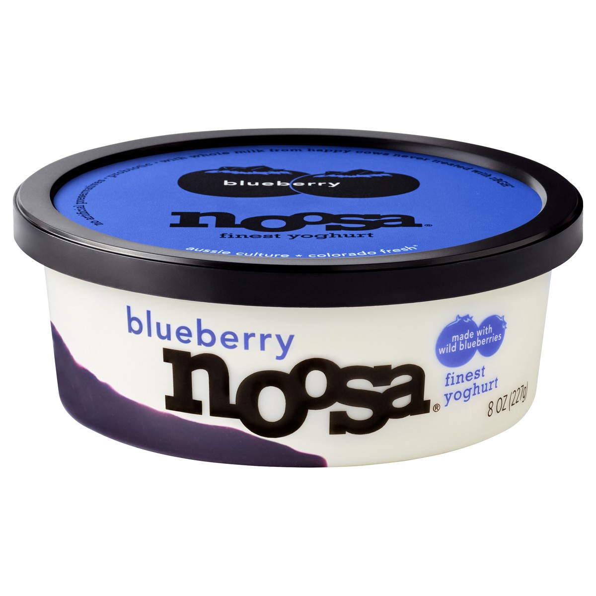 slide 1 of 2, Noosa Blueberry Finest Yoghurt 8 oz, 8 oz