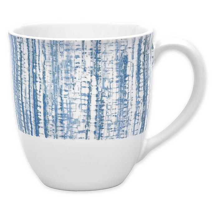 slide 1 of 6, Noritake Colorwave Weave Mug - Blue, 12 oz