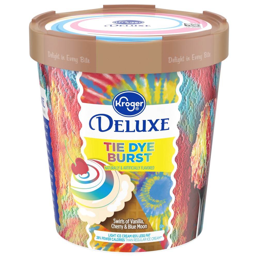 Kroger® Deluxe Strawberry Ice Cream Tub, 16 oz - Kroger