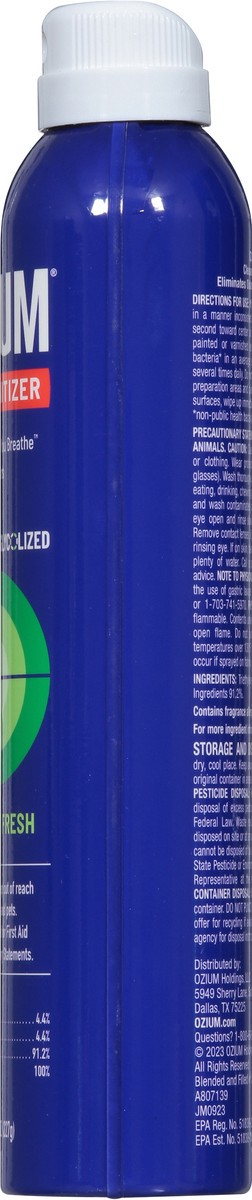 slide 8 of 12, Ozium Country Fresh Air Sanitizer 8 oz, 8 oz