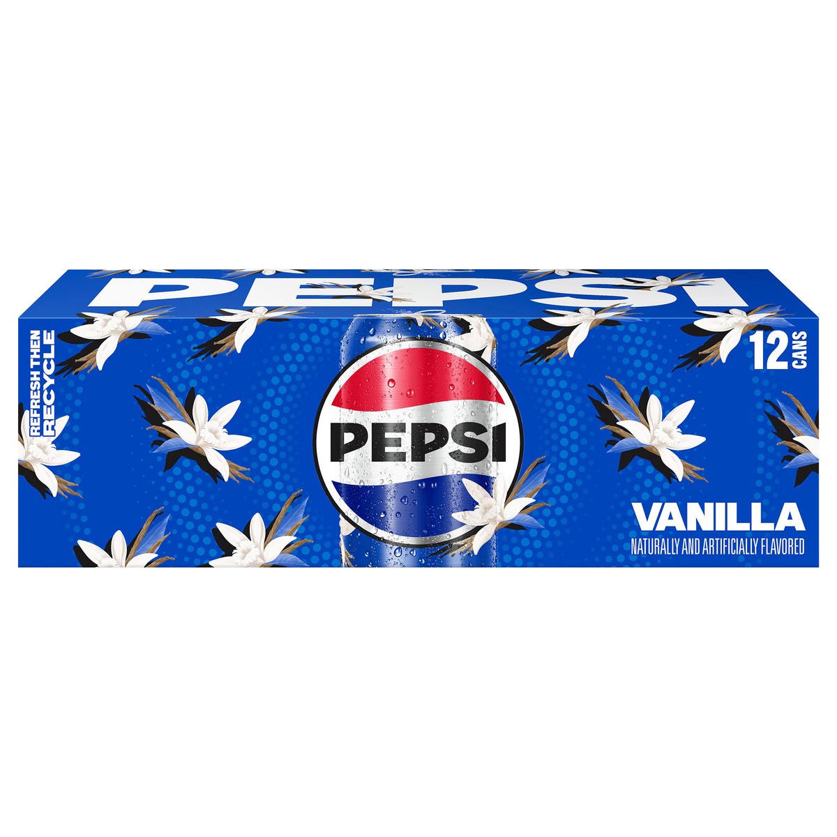 slide 5 of 11, Pepsi Soda Vanilla - 12 ct, 12 ct