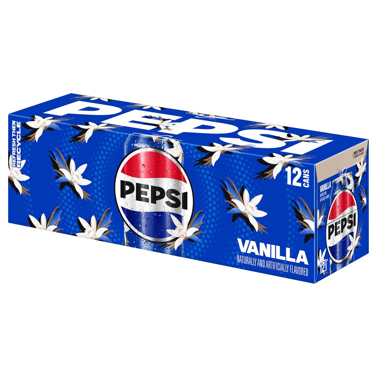 slide 4 of 11, Pepsi Soda Vanilla - 12 ct, 12 ct