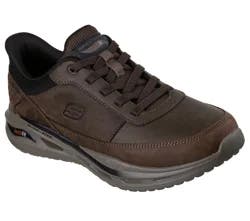 Skechers Men's Arch Fit Orvan-Moxley Slip-In Casuals, Brown, Size 11.5