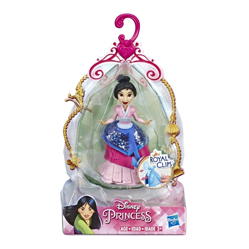slide 1 of 1, Hasbro Disney Princess Royal Clips Mulan Doll, 1 ct