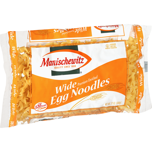 slide 2 of 4, Manischewitz Wide Egg Noodles, 12 oz