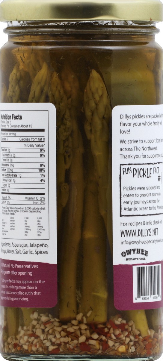 slide 6 of 8, Dillys Asparagus 16 oz, 16 oz