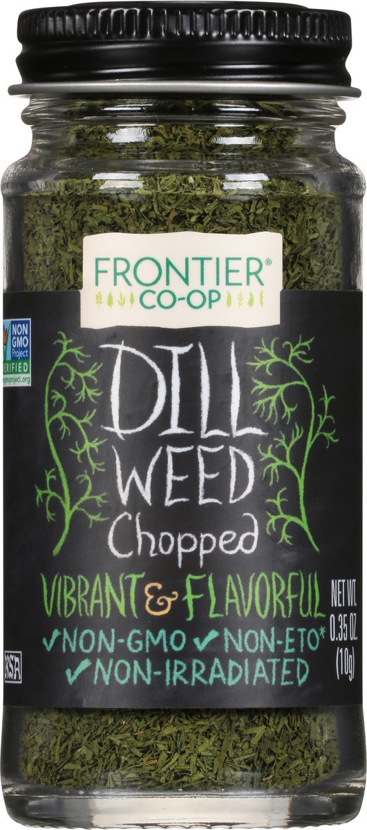 slide 6 of 9, Frontier Herb Frontier Co-op Chopped Dill Weed, 0.35 oz