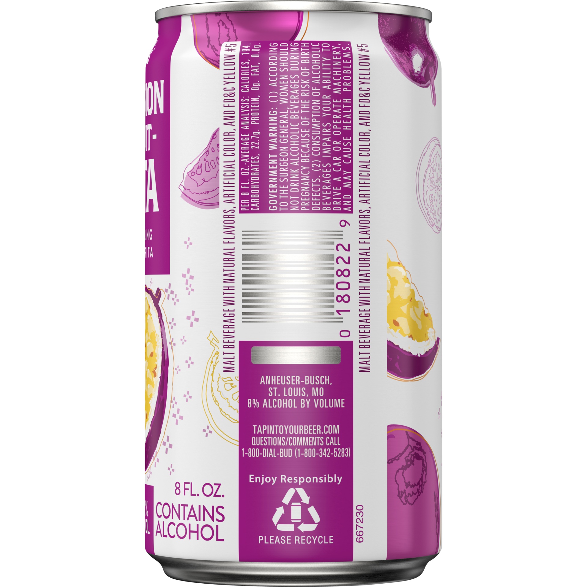 slide 2 of 2, Ritas Guav-A-Rita Sparkling Margarita 8.0% Alc./Vol., 8% ABV, 8 fl oz