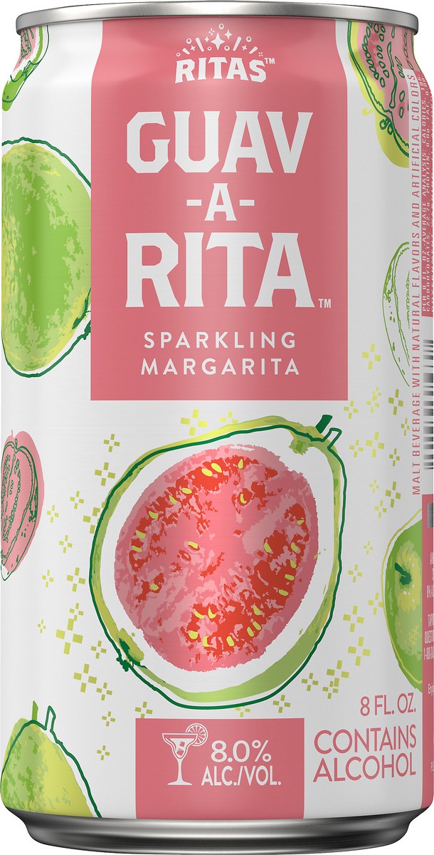 slide 5 of 6, RITAS Guav-A-Rita Sparkling Margarita 8 oz, 8 fl oz