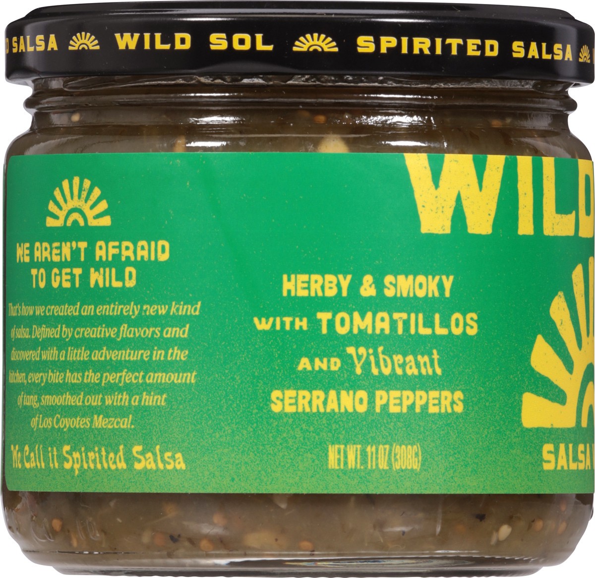 slide 12 of 13, Wild Sol Salsa Ver, 11 oz