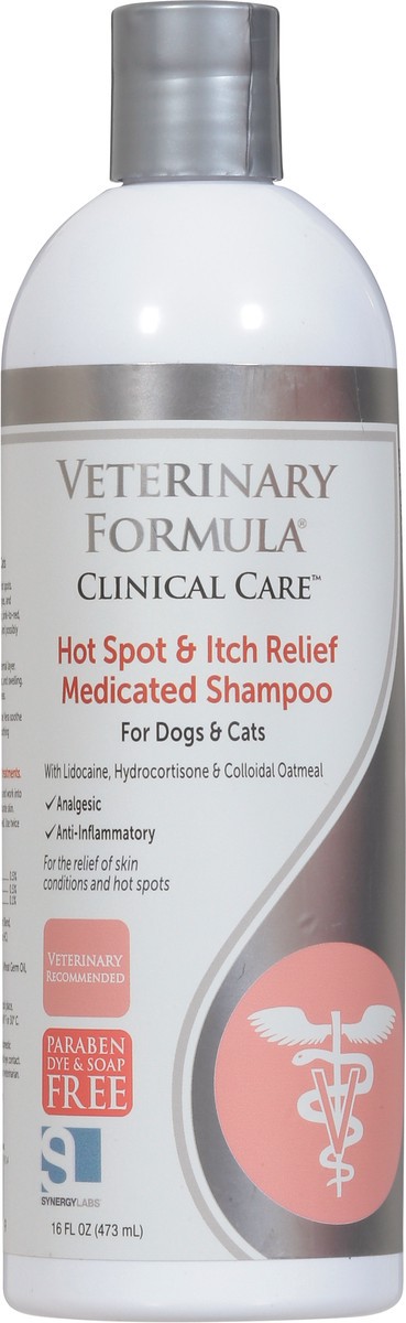 slide 12 of 13, Veterinary Formula Clinical Care Hot Spot & Itch Relief Medicated Shampoo for Dogs & Cats 16 fl oz, 16 fl oz