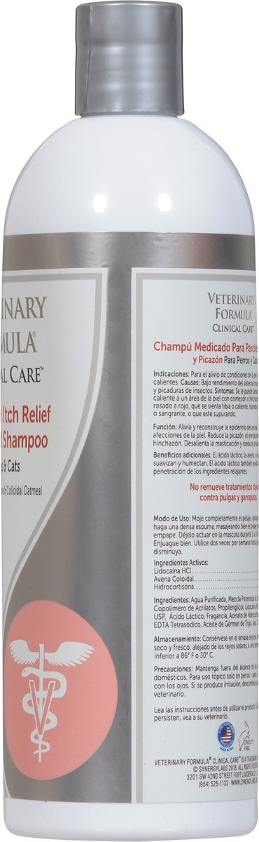 slide 8 of 13, Veterinary Formula Clinical Care Hot Spot & Itch Relief Medicated Shampoo for Dogs & Cats 16 fl oz, 16 fl oz