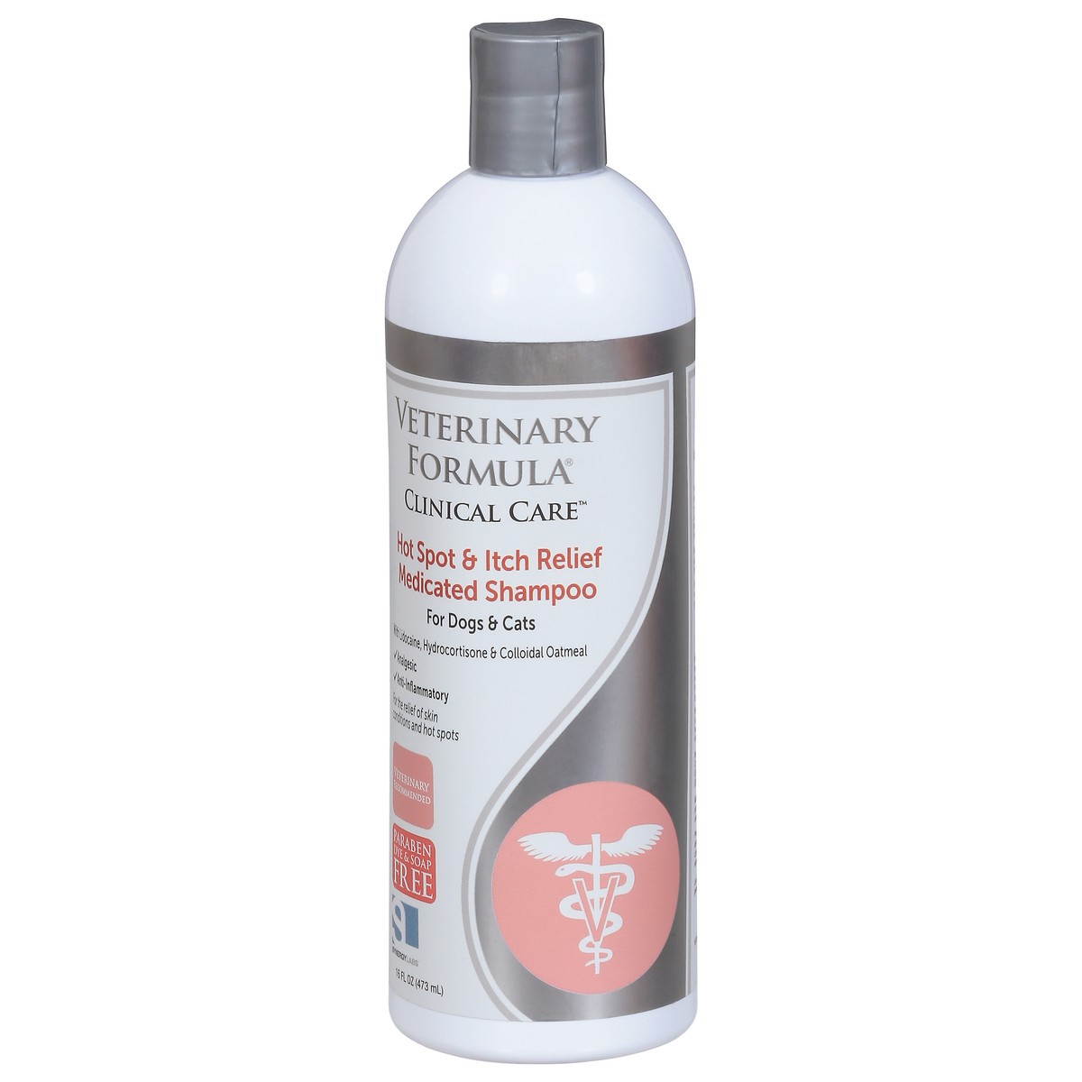 slide 13 of 13, Veterinary Formula Clinical Care Hot Spot & Itch Relief Medicated Shampoo for Dogs & Cats 16 fl oz, 16 fl oz