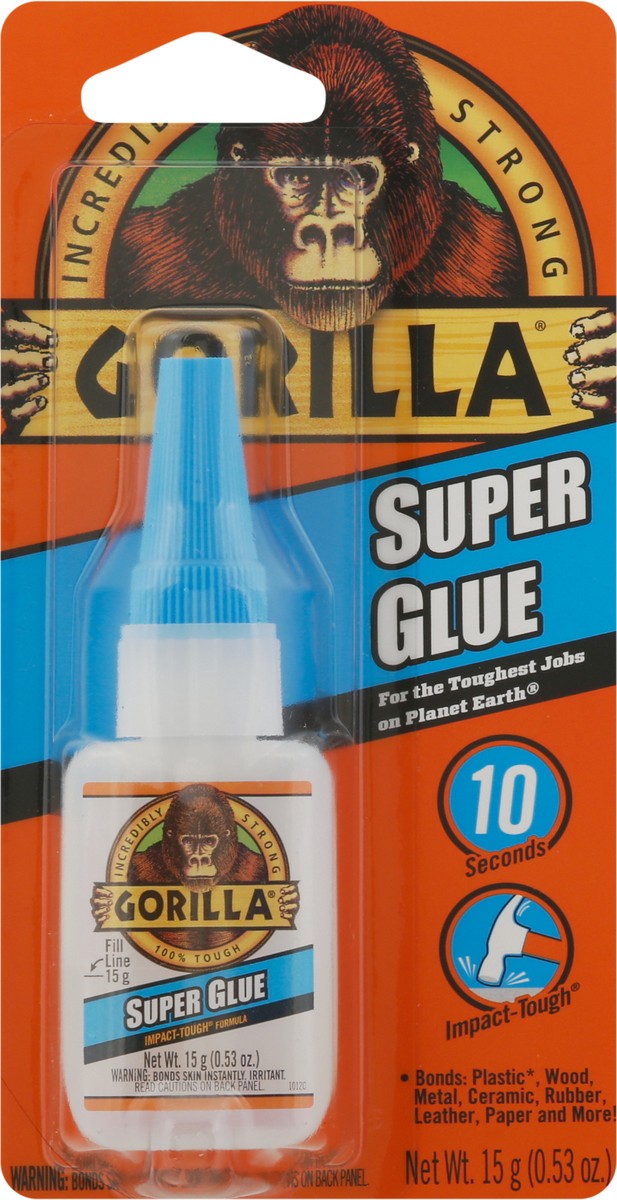 slide 6 of 9, Gorilla Super Glue, 15 gram