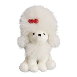 Holiday Home Poodle Plush - White