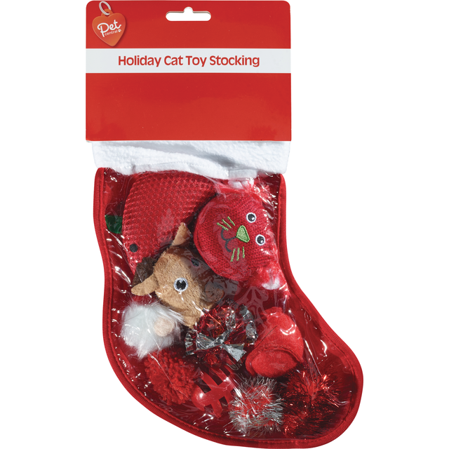 slide 1 of 1, Xmas Stocking Cat Toy, 1 ct