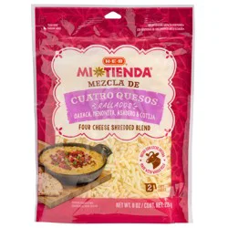 Mi Tienda Cuatro Quesos Rallados Shredded Cheese