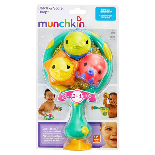 slide 1 of 1, Munchkin Catch and Score Basketball Bath Toy, 1 ct