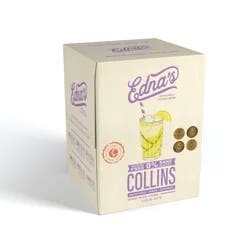 Edna's Non-Alcoholic Collins Cocktail, 4 count