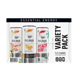 Celsius Sparkling Variety 12pk 12 Oz