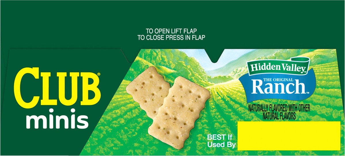 slide 11 of 15, Club Hidden Valley Ranch Crackers 11 oz, 11 oz