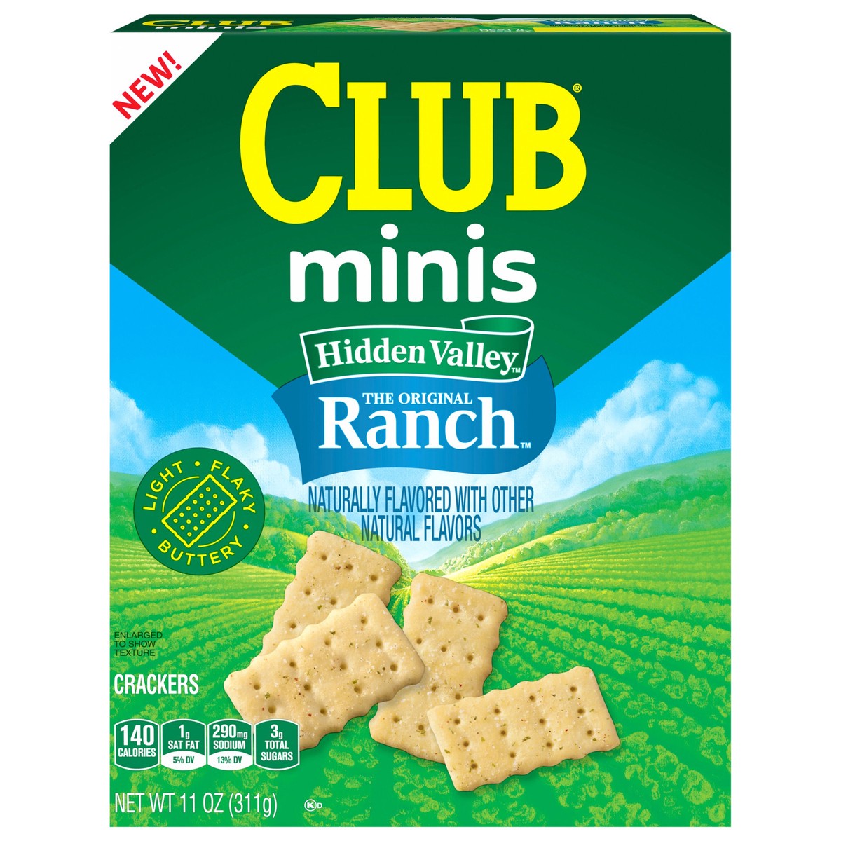 slide 4 of 15, Club Hidden Valley Ranch Crackers 11 oz, 11 oz