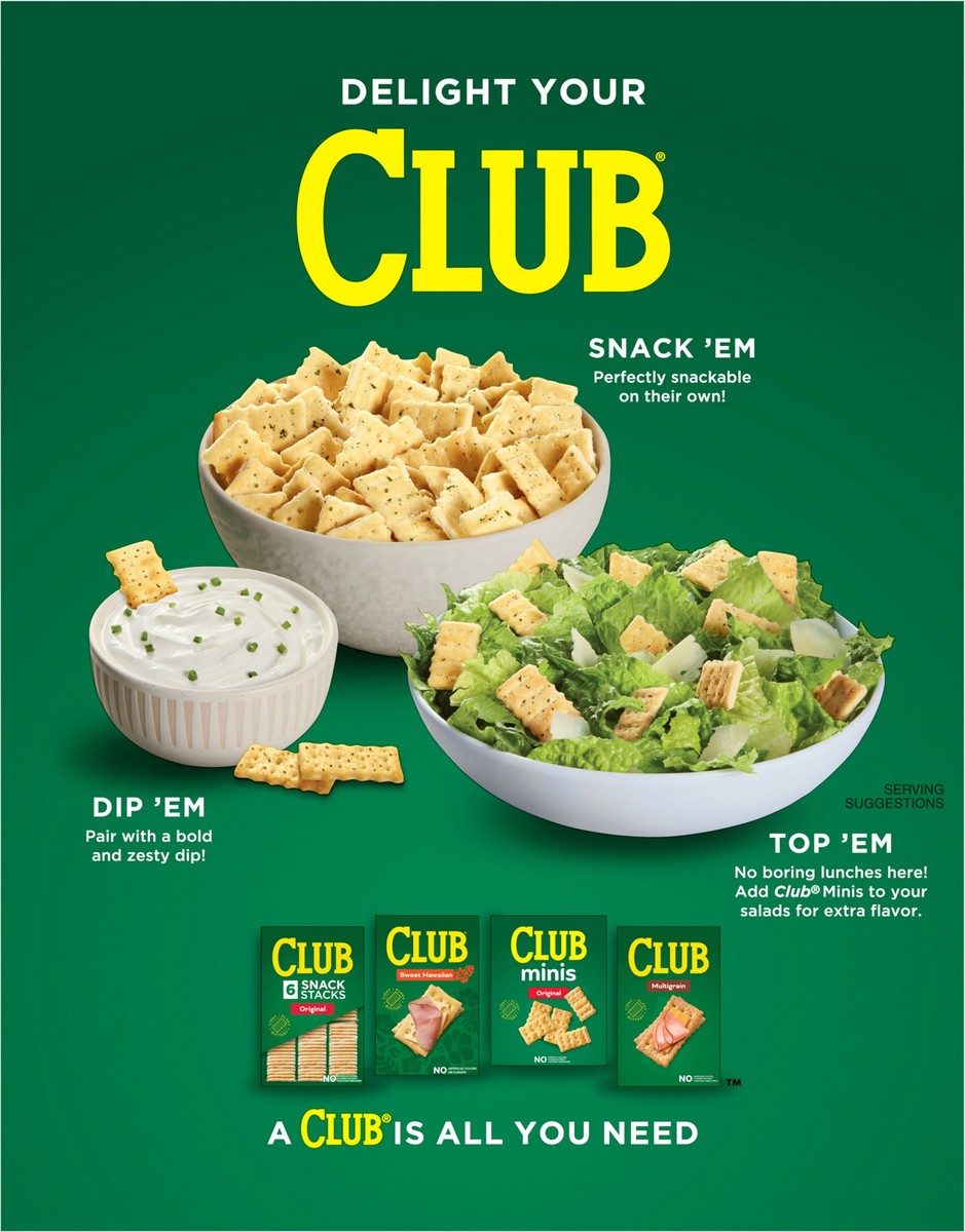 slide 15 of 15, Club Hidden Valley Ranch Crackers 11 oz, 11 oz