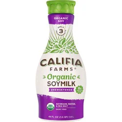 Califia Farms Organic Soy Milk - 48 fl oz