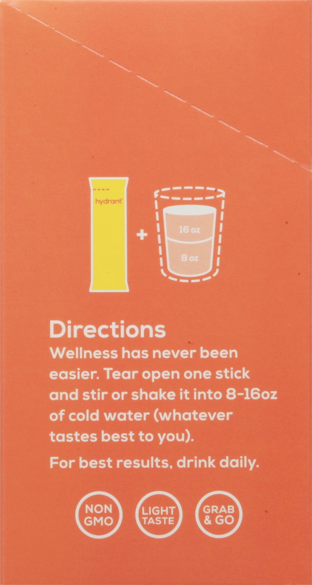 slide 9 of 9, Hydrant Immunity Lemon Ginger Drink Mix - 12 ct, 12 ct