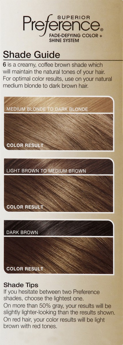 slide 2 of 7, L'Oréal Superior Preference Fade-Defying Color + Shine System - 6 Light Brown - 1 Kit, 1 ct