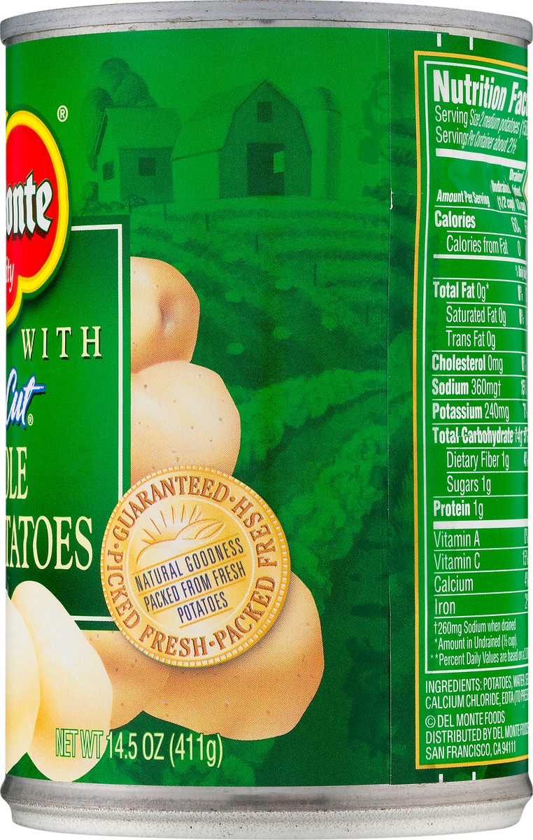 slide 5 of 12, Del Monte Fresh Cut Whole New Potatoes, 14.5 oz