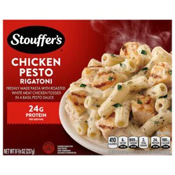 Stouffer's Chicken Pesto Rigatoni, Single Serve, Frozen Chicken Pasta, Single Frozen Meal