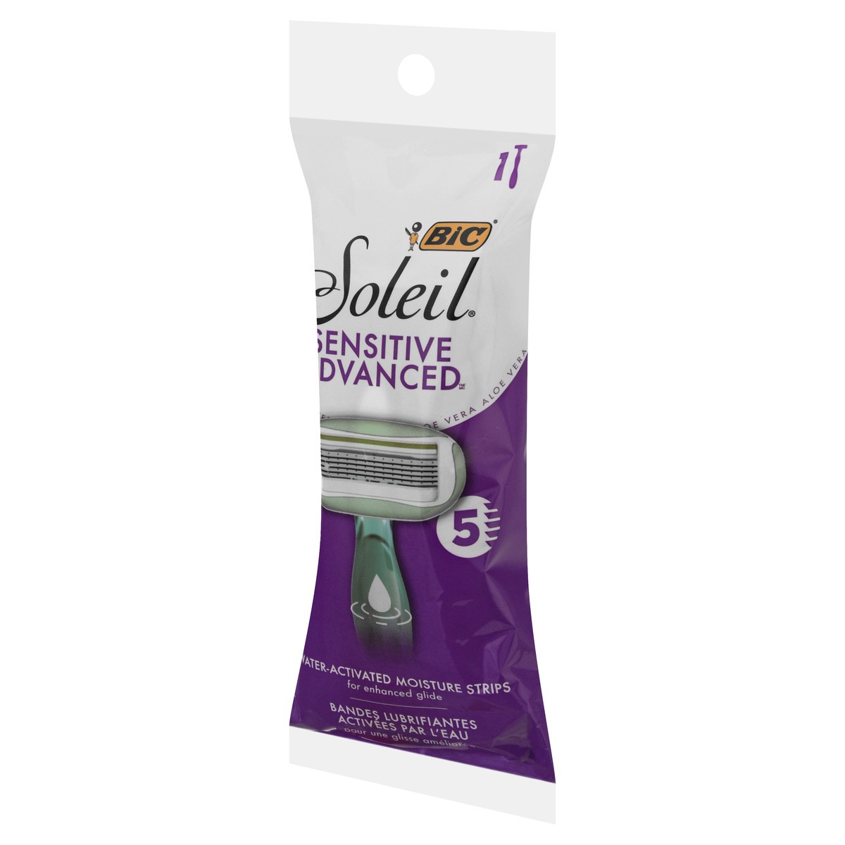 slide 2 of 10, Soleil Soleil Sensitive Advanced Razor 1 ea, 1 ea