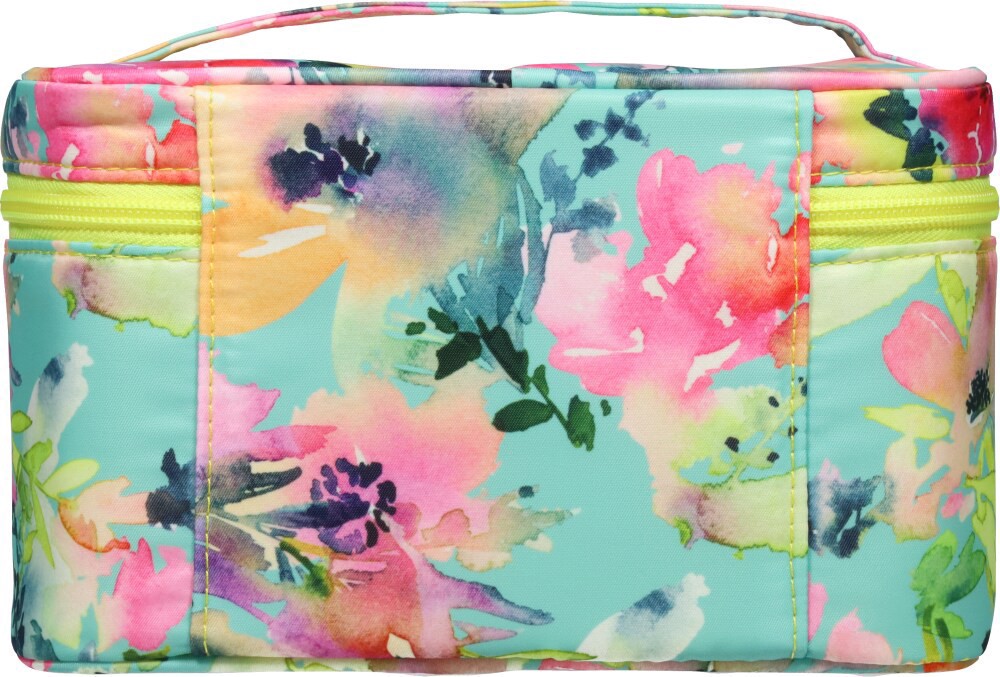 slide 5 of 6, Scunci Neon Train Case Conair, 1 ct