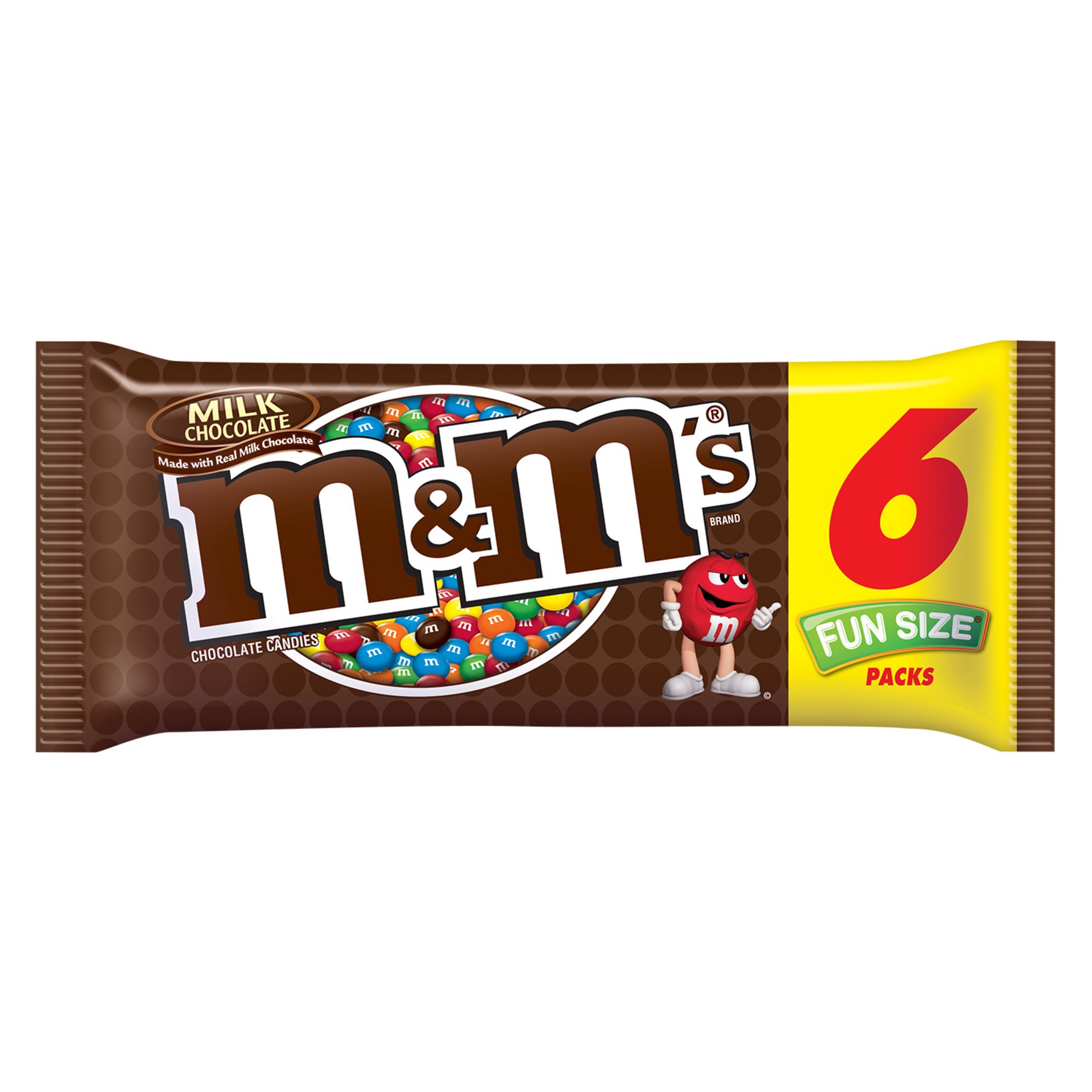 slide 1 of 5, M&M's M And M Milk Chocolate, 6 ct