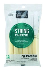 Essential Everyday String Cheese Mozz - 12 ct