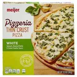 Meijer Pizzeria Thin Crust White Pizza