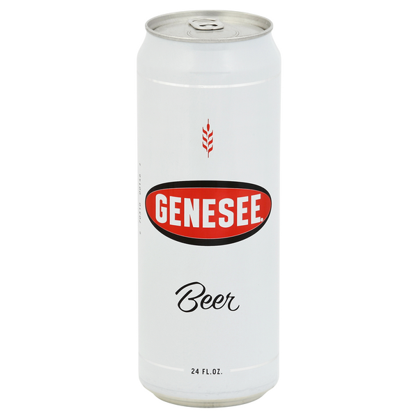 slide 1 of 5, Genesee Beer, 24 oz