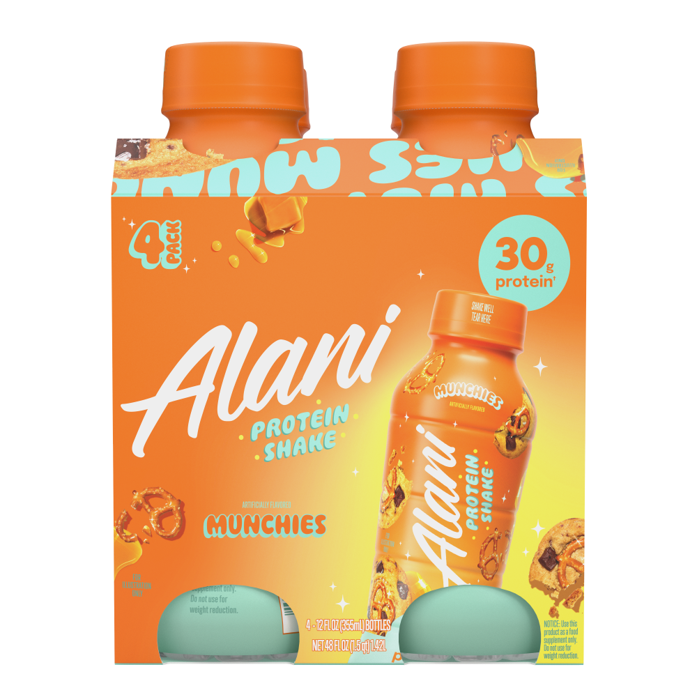 slide 1 of 1, Alani Munchies Protein Shake Multipack, 4 ct; 12 fl oz