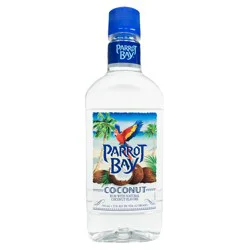 Parrot Bay Coconut Rum, 750ml Plastic Bottle 42 Proof