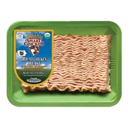 Smart Chicken Organic Air Chilled Ground Chicken Breast