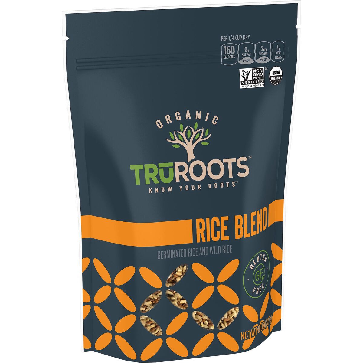 slide 2 of 8, truRoots Rice, 8 oz