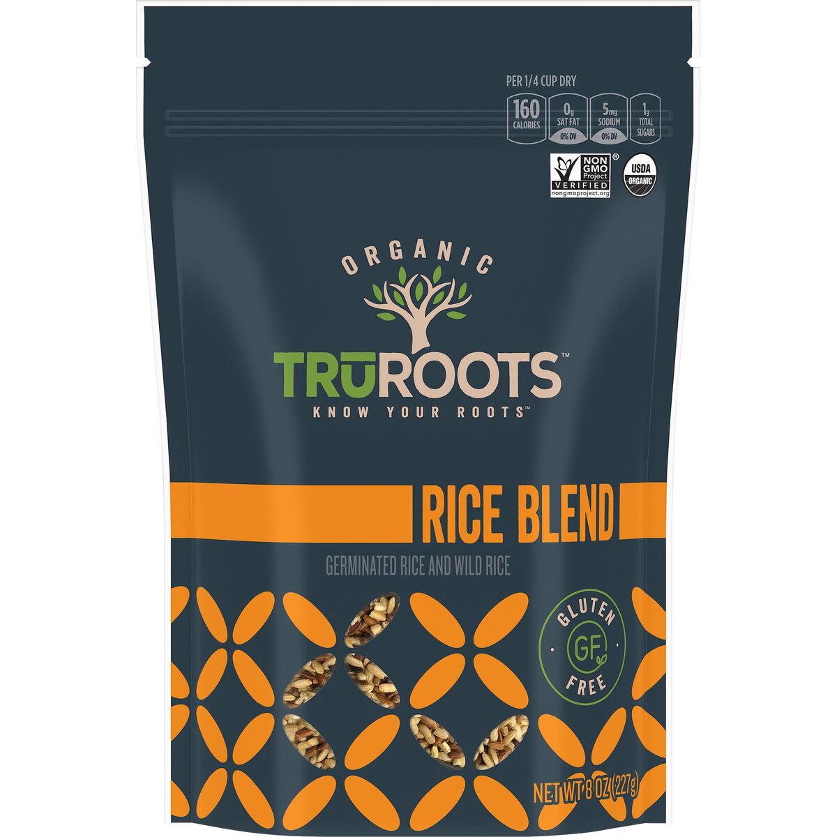 slide 5 of 8, truRoots Rice, 8 oz