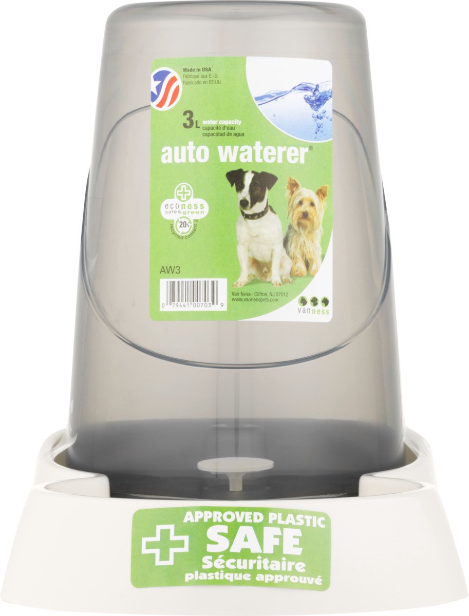 slide 8 of 9, Van Ness Auto Pet Waterer, 3 liter