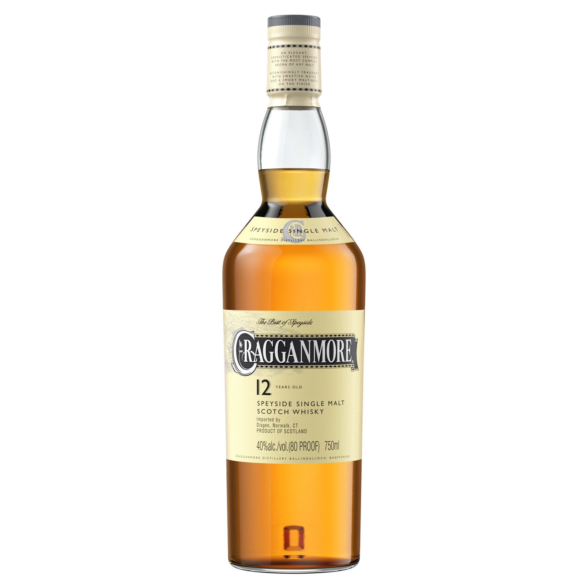 slide 1 of 5, Cragganmore 12 Year Old Single Malt Scotch Whisky, 750 mL, 750 ml