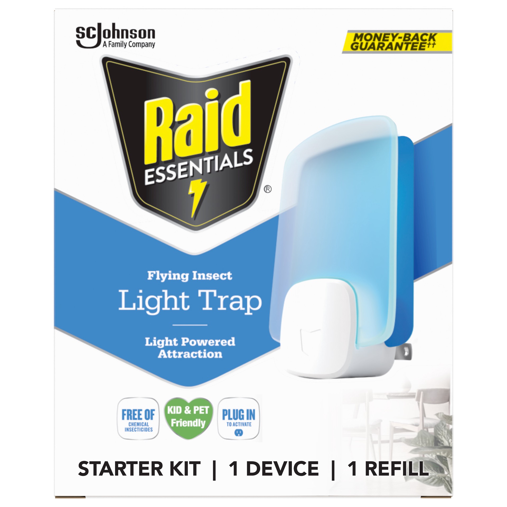 slide 5 of 5, Raid Essntl Light Trap Starter, 1 ct