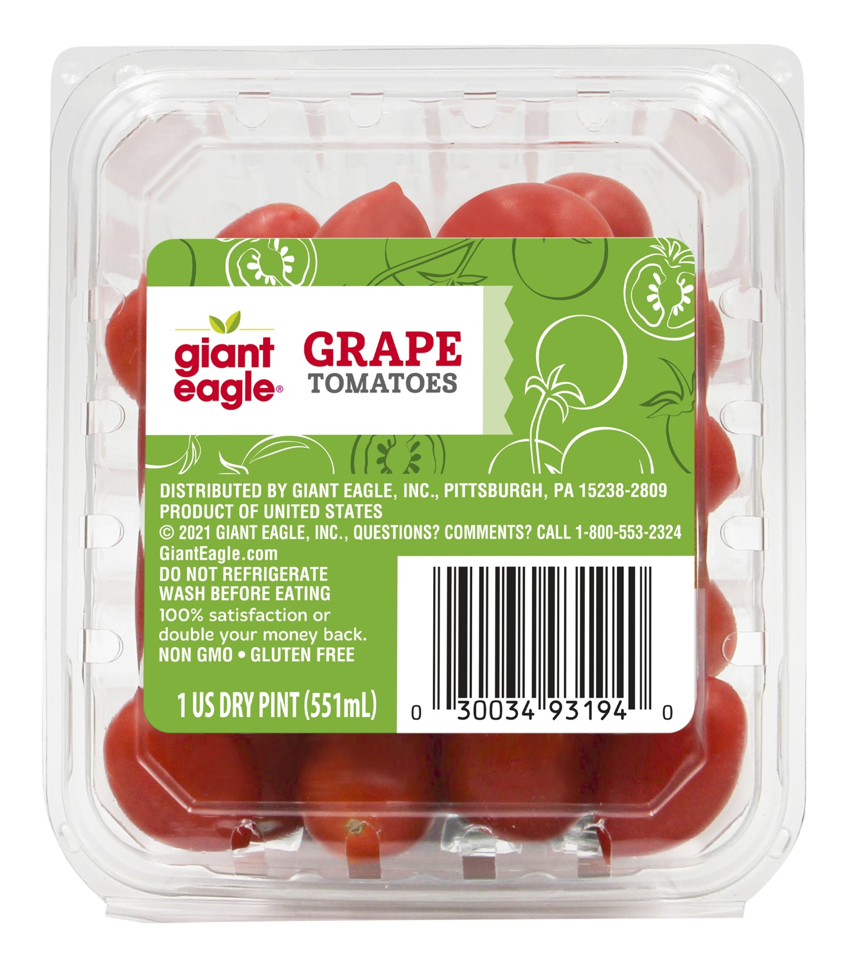 slide 1 of 1, Giant Eagle Grape Tomatoes, 1 ct